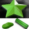 DIYAH 3D Green Carbon Fiber Film Twill Weave Vinyl Sheet