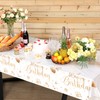 Tudomro 3 Pcs Happy Birthday Tablecloths Happy Birthday Party Decorations