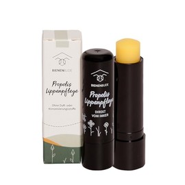 BienenBude I Lippenpflege Stift mit Propolis I Ohne Duft- oder Konservierungsstoffe I Direkt vom Imker