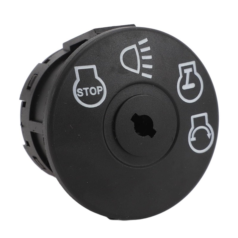 Interruptor de encendido con 2 llaves, repuesto para tractor cortacésped,