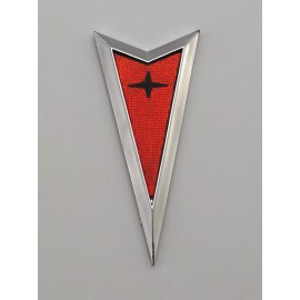 GTOG8TA 2004-2005-2006 Pontiac GTO Rear Trunk Lid Arrowhead Arrow Emblem 04-06 Chrome