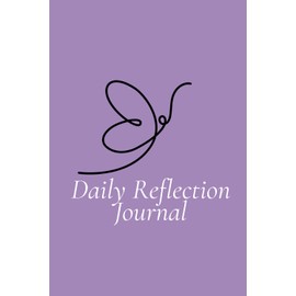 Daily Reflection Journal: Elegant styled colorful blank lined notebook