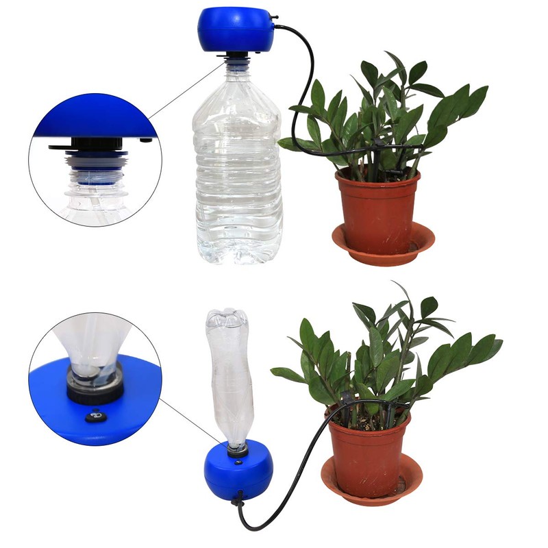 Bewässerungscomputer Micro Drip Bewässerungssystem Automatisch Bewässerung für Indoor Balkon Topfpflanzen,