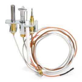 Hipoilk 4021-733 Propane Gas Pilot Assembly for Heatilator, Heat-N-Glo Gas Stoves and Fireplaces, 25661 Fireplace Pilot Assembly with Thermocouple Thermopile for Heatilator GNDC30, GNDC33, GNDC36