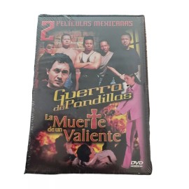 2 Películas Mexicanas Guerra de Pandillas La Muerte de un Valiente NUEVO NEW