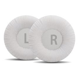 Replacement Ear Pads for JBL Tune 510BT 520BT 570BT 660NC 670NC 500BT 450BT 460BT & Live 460NC 670NC & JR310BT JR300BT & Junior 320BT & Sony MDR-ZX110 Headphones EarPads Cushions, White
