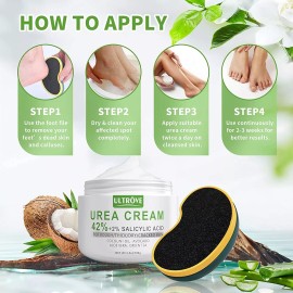 Callus and Dead Skin Remover Crema Para Callos del Pie y Manos Elimina Callosidad Piel Agrietada Aspera Seca.