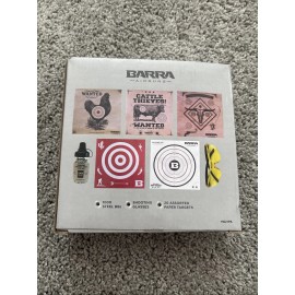 Barra Universal BB Shooting Kit by Barra  - 1000 BB's, 20 Targets, Safety Glasse NEW