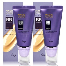 The Face Shop Magic Cover BB Cream V201 Apricot x 2 / 더페이스샵 매직 커버 비비크림 V201 애프리콧 X 2개