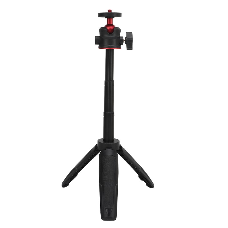 Desktop Camera Tripod with Non Slip Silicone Pad Multifunctional 1/4in