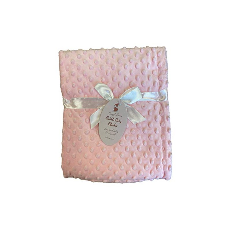 Victoria London Baby Bubble Blanket (Pink)