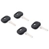 BYOBYO 5Pcs Black 14603 Equipment Key, Machinery Ignition Keys,Machinery Ignition