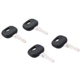 BYOBYO 5Pcs Black 14603 Equipment Key, Machinery Ignition Keys,Machinery Ignition Key for Excavators,Forklifts,Mini Loaders Bobcat