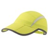 Connectile Folding Mesh Sports Cap, Reflective, Striped, Breathable, Runner Cap,