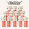 Blender Cup Beige 300ml 1500mAh USB Rechargeable Cordless 22000rpm Smoothie