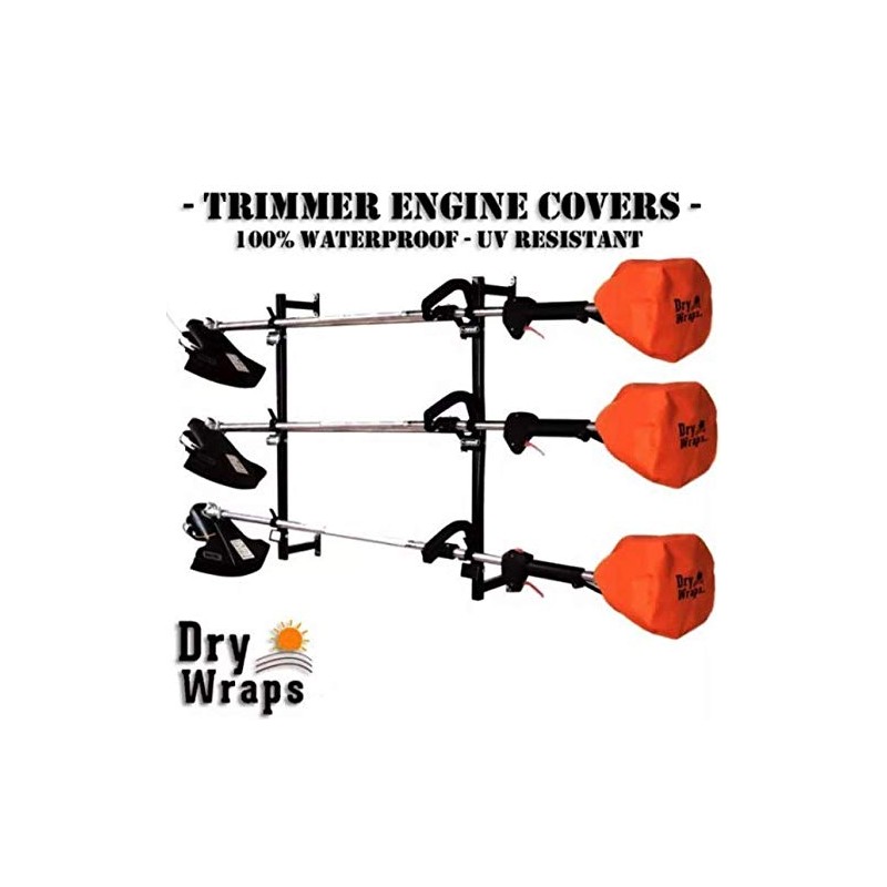 Trimmer Engine Waterproof DryWraps Cover - Edger, Pole Saw, for