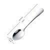 Mini Espresso Coffee Spoons, 4.9 Inches Stainless Steel Small Dessert