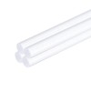 sourcing map 4pcs Acrylic Round Rods 3/16" x 12" Clear