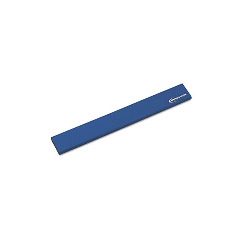 Innovera IVR52457 Latex-Free Keyboard Wrist Rest - Blue