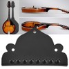 Mandolin Tailpiece Black 8-String Screws Triangular Parts Musical Instrument Accessories