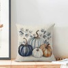 CXMEIFLY Fall Pillow Covers 18x18 Inch Set of 2 Navy