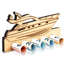 DARO Design - Yacht, Boat, Travel - Money Gift Wood
