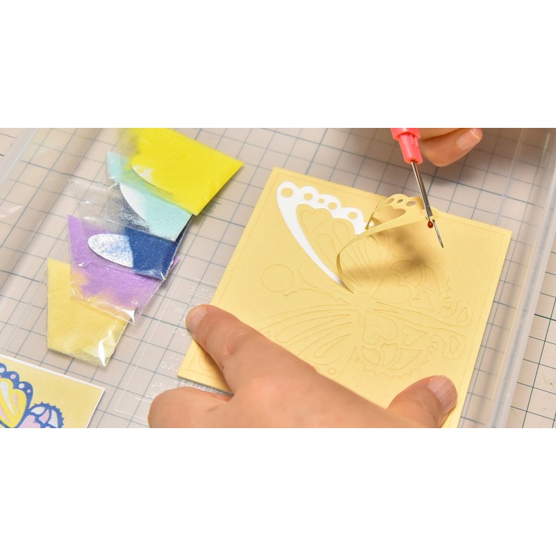 Koeido-hobby Sand Art Set (Sand) Butterflies SAS-1010B