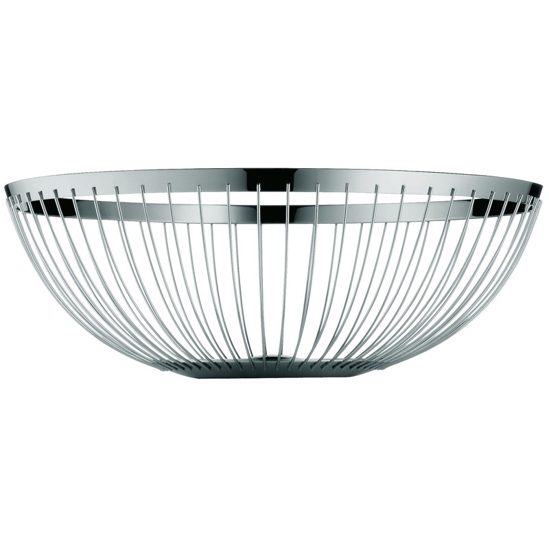 WMF Concept Obstkorb groß 26 cm, dekorative Obstschale silber, Brotkorb
