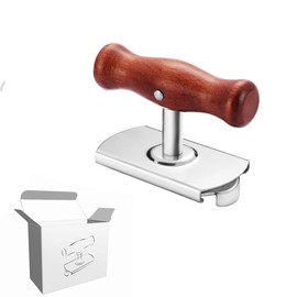 Wooden Handle Cap Screwdriver, Labour-Saving Corkscrew, Bottle Opener for Girls and People with no Strength, Fast Bottle Cap Opening