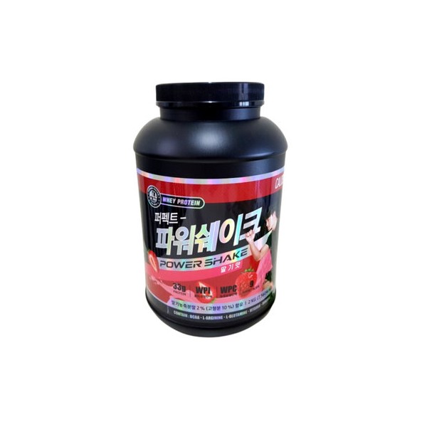 Calobye Perfect Power Shake Strawberry Flavor 2kg Protein Whey Isolate Protein Supplement / 칼로바이 퍼펙트 파워쉐이크 딸기맛 2kg 프로틴 분리유청 단백질보충제