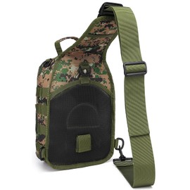 HPDF Small Tactical Military Backpack Sling Crossbody Holster Bag For Men CCW Sling Bag 10L