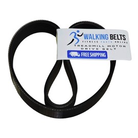 WALKINGBELTS Walking Belts LLC - Horizon T20 2004 (Serial: TM102) Treadmill Motor Drive Belt + Free 1oz Lube