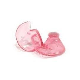 Medical Grade Doc's Pro Ear Plugs - Non Vented, Pink (X-Small)