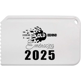 Azeeda 'New Beginnings for a Bright 2025' Plastic Ice Scraper (IC00041270)