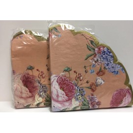 Talking Tables LOT OF 2 PACKS PAPER NAPKINS 20 COUNT EACH 12.4X12.4 /  NIP TALKING TABLES