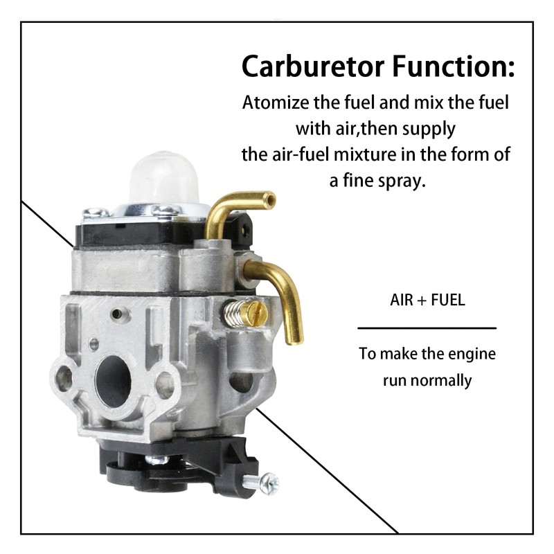 308054129 Carburetor Kit for Ryobi RY38BP 38cc Backpack Blower -