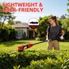4-in-1 Electric Pole Hedge Trimmer, Cordless Bush Trimmer & Grass