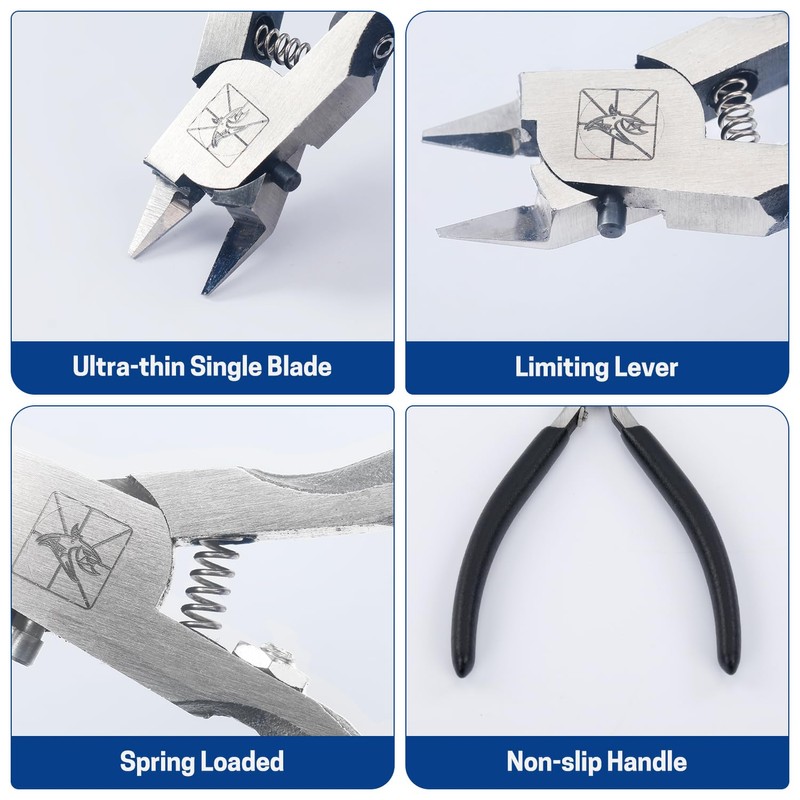 WISEPRO Model Nipper, with Ultra-Thin Edge Plastic Model Tools for