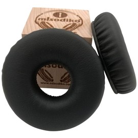 misodiko Replacement Cushions Ear Pads - Headphone Repair Parts Earmuffs Earpads Cup Pillow Cover for Sony MDR XB650BT XB550AP XB450AP XB450AB (Black)