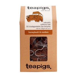 Teapigs Honeybush and Rooibos Tea Bags Made With Whole Leaves (1 Pack of 50 Tea Bags)