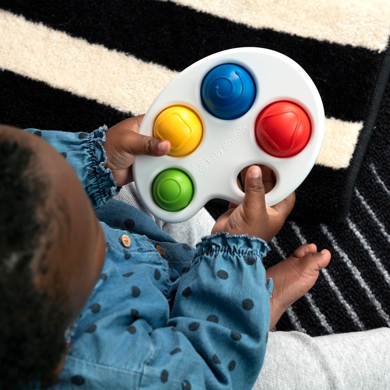 BABY EINSTEIN Color Pop Palette Sensory Toy for Ages 6