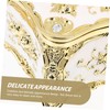 SHOWERORO Creative Decorative Tissue Box Holder Elegant Trimmed Napkin Dispenser