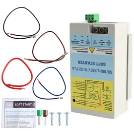 Panidarun Air Conditioner Soft Start Air Conditioning Auxiliary Starter Compatible with Residential AC Units Between 4-7 Ton, Reverse Motor Protection for Generator Use, 230v 16-32A