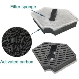 SKmeavritn Turtle Filter Internal Filter Aquarium Filter for Reptiles Tank Fish Tank Aquarium Tank (Filter Box 22)