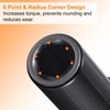 HARFINGTON Deep 6-Point Impact Socket 1/2" Drive 11mm Metric Socket