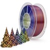 Ziro Tri-color/Co-Extrusion Silk PLA 3D Printer Filament 1.75mm:_(Tri-Color Silk) 'Shimmer',