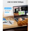 ORICO M.2 SSD External Case, M.2 SSD Case, USB 3.2