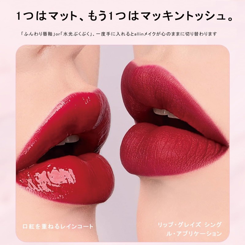 ZVEV Lip Gloss, Double Ended Effect, Lip Oil, Plumping, Dry