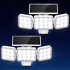 WdtPro Solar Lights Outdoor Motion Sensor, 3500LM Bright Solar Flood