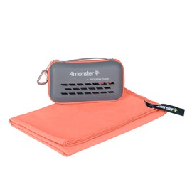 4Monster Sports Towel, Outdoor Microfiber Towel, Compact Quick Drying Towel, Gym Towel, Face Towel, Swimming Towel, Travel, Bath Towel
